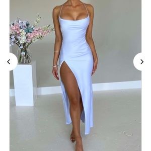 Babyboo Misha Maxi Formal Baby Blue Dress